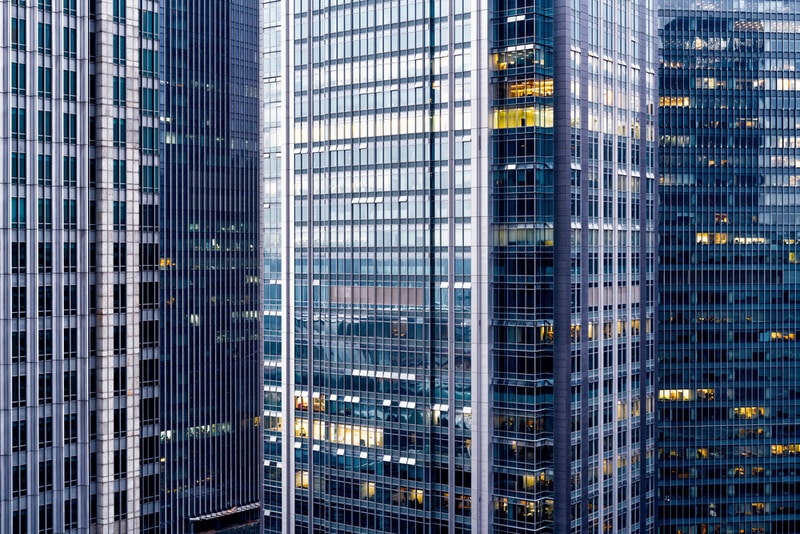 Skyscrapers jutting up into the sky representing prime real estate to invest in | Investment U